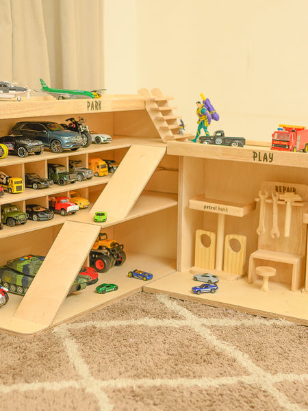 Awwlie's Park and Play - Car Garage