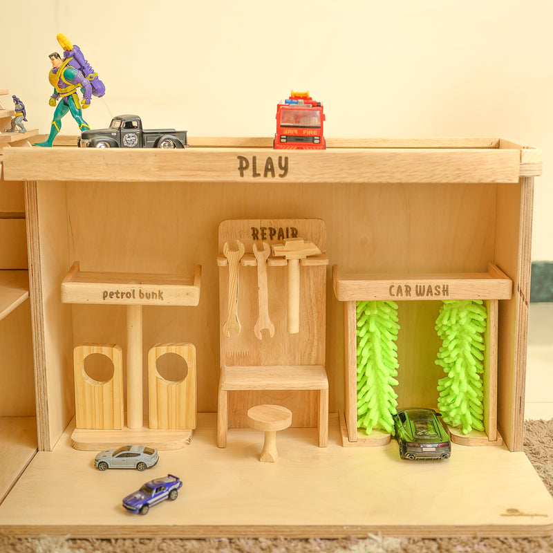 Awwlie's Park and Play - Car Garage