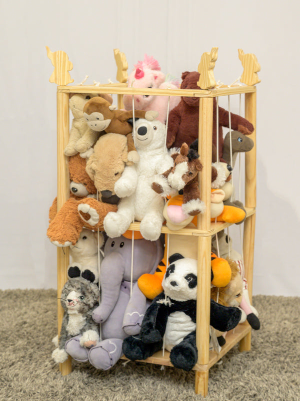 Awwlie's Stack and Store - 2 level Plush Toy Storage