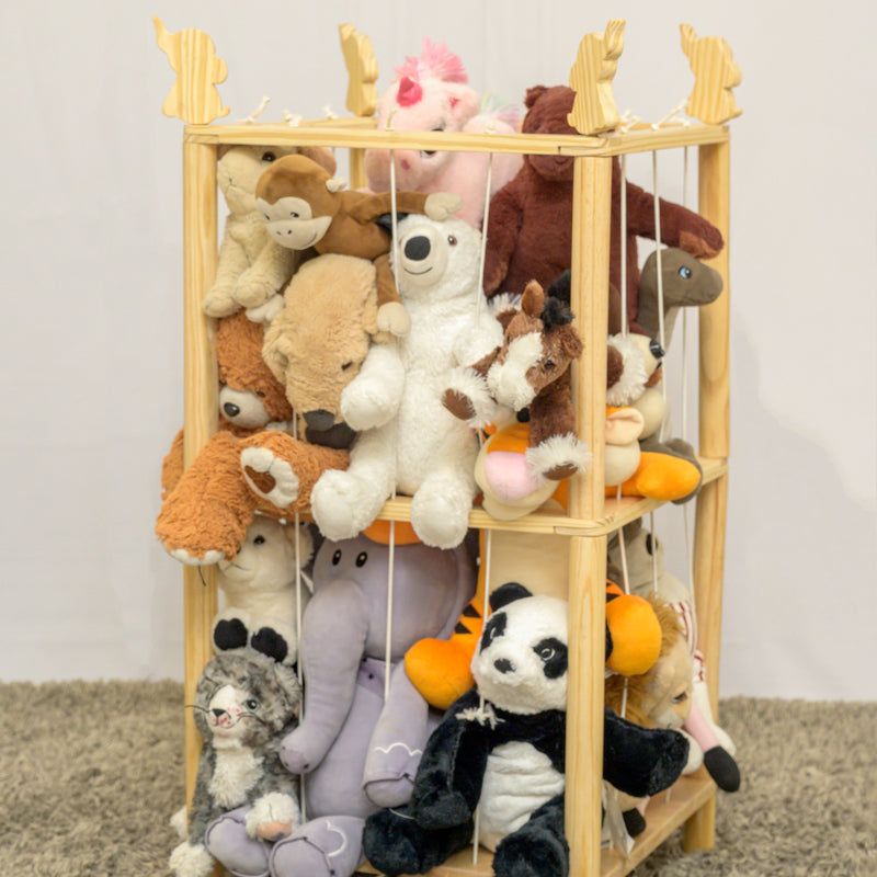 Awwlie's Stack and Store - 2 level Plush Toy Storage