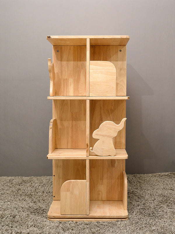 Awwlie's Rotating Book shelf