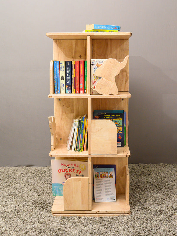 Awwlie's Rotating Book shelf