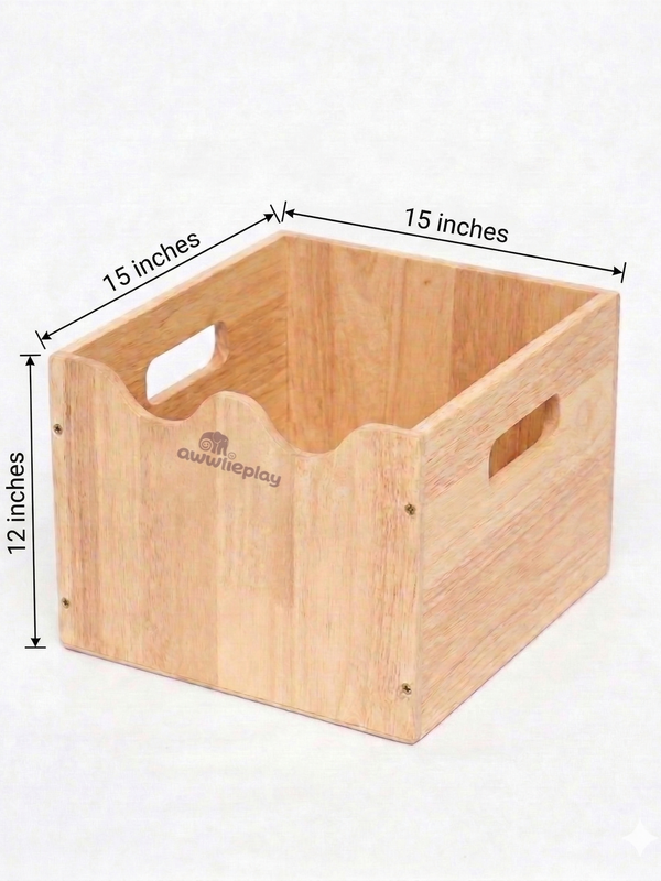 Awwlie's Wooden Storage Box
