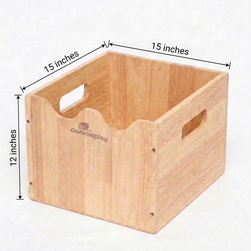 Awwlie's Wooden Storage Box