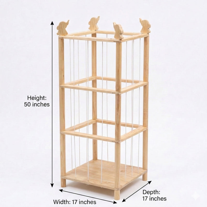 Awwlie's Stack and Store - 3 level Plush Toy storage